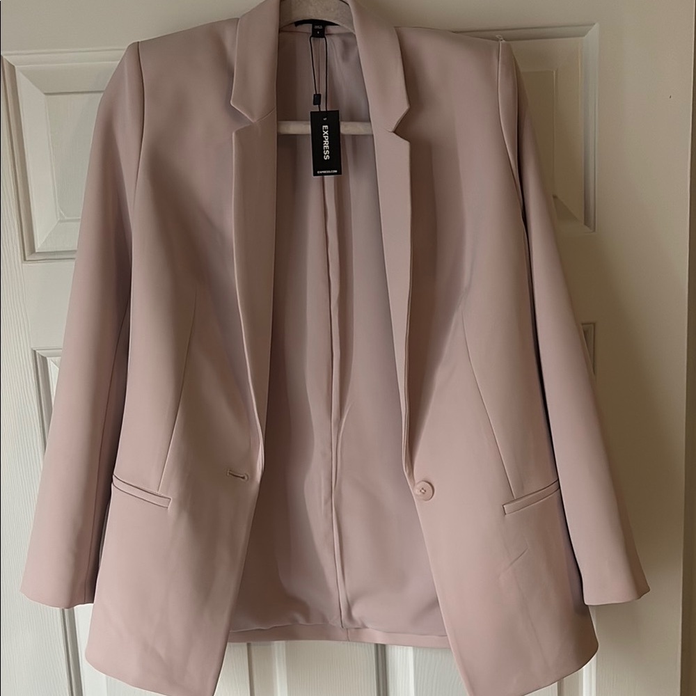 Women's Blush Pink Blazer
